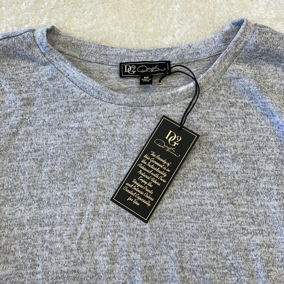 DG2 Diane Gilman Ruffle Hem Top 631-583 - Picture 4 of 8